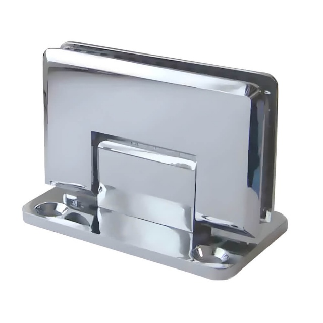 Wall to Glass Hinge with Centre Fixing Plate