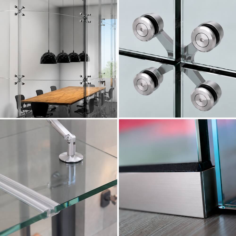 Glass Fittings | Shower Fittings | Glass Balustrade Clamps | Patch ...