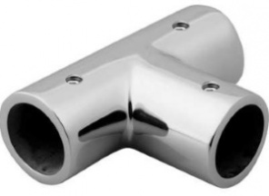 T Connector for Ø19 Shower Support Bar