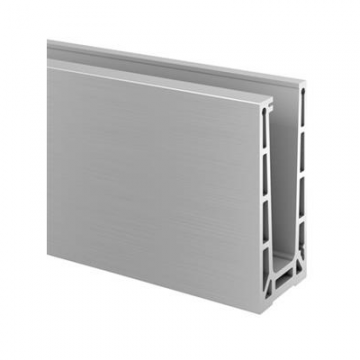 Alu-Slim PRO Glass Balustrade Channel -Top Mount