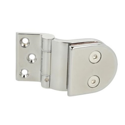 Cranked Hinge for Sauna Glass Door