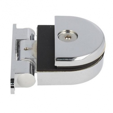 D-Shaped Glass Door Hinge for Sauna Room