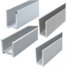 Deep Aluminium 'U' Channel