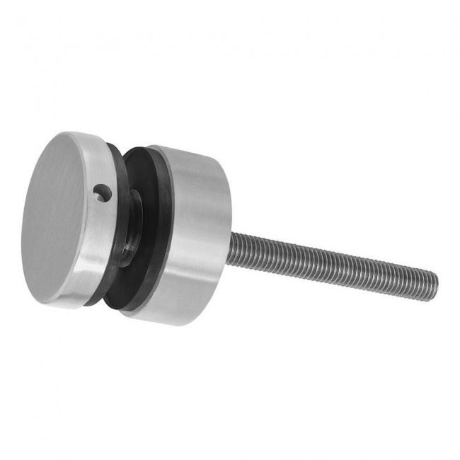 50mm Stainless Steel Glass Adaptor - Flat Head