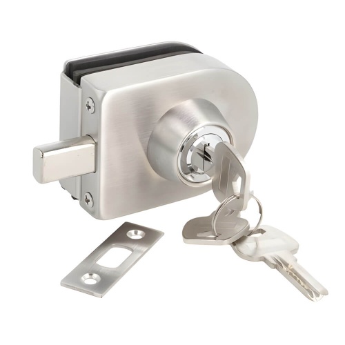 Clipon Glass Door Lock without Drilling