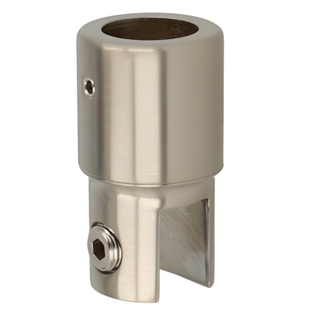 Glass Bracket for 19mm Tubing Bar (Ceiling Mount)
