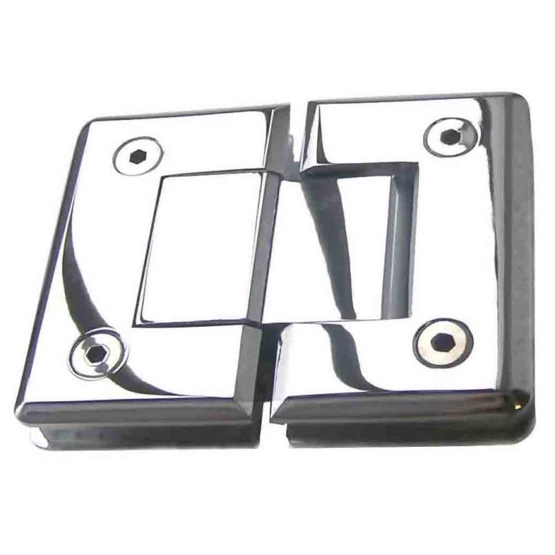 180-Degree Glass-to-Glass Shower Door Hinge