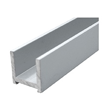 Deep Aluminium 'U' Channel