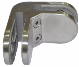 90 Degree Glass-to-Glass Corner Connector