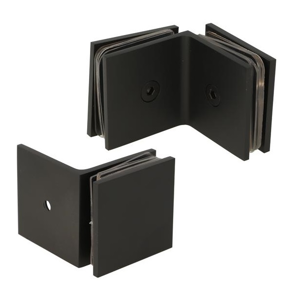 Matt Black Shower Screen Bracket