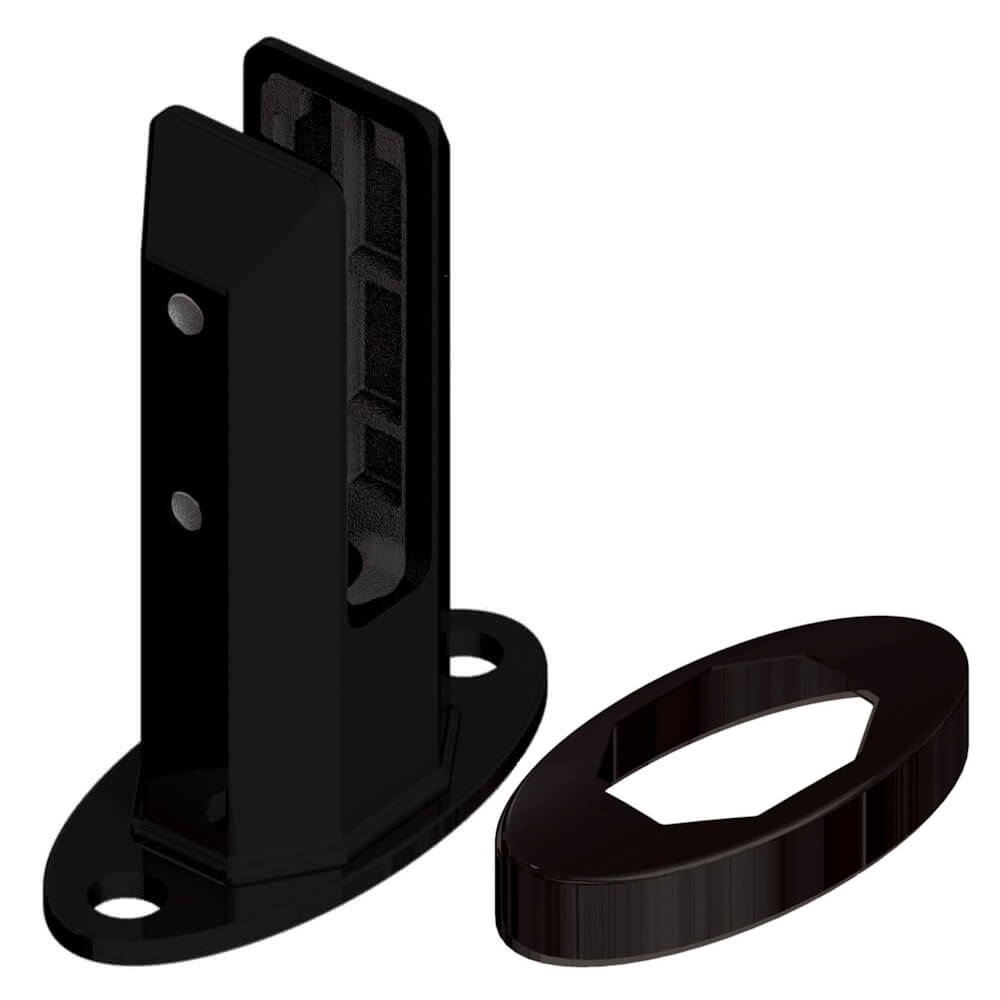 Square Glass Bottom Support