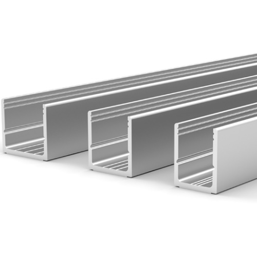 Top U-channel for Clamp on Frame Profile System