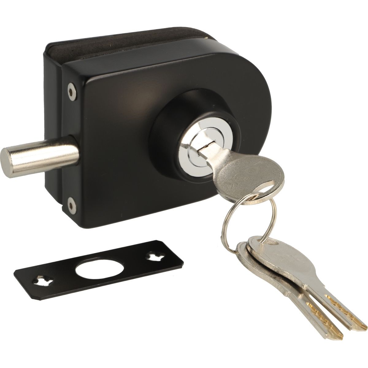 Clipon Glass Door Lock without Drilling
