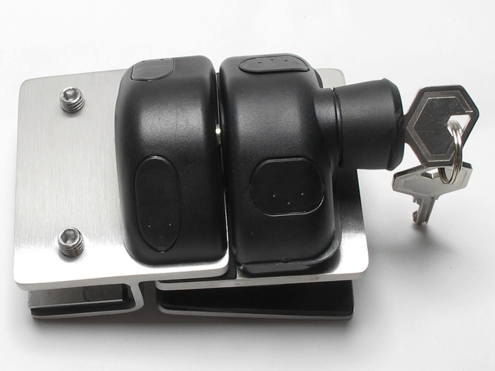 Glass Pool Gate Lock with Keys