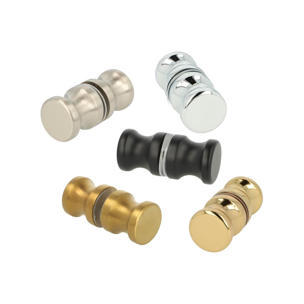 Indented Shower Door Knobs