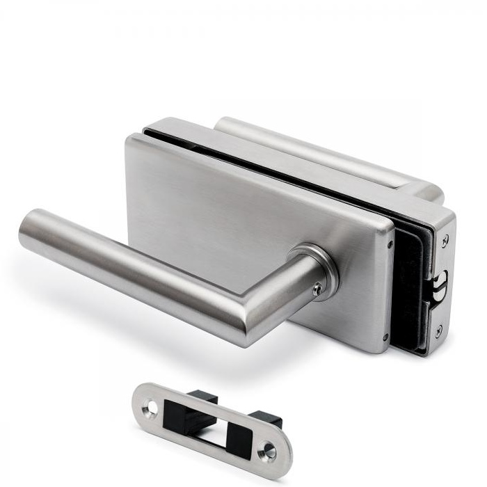 Glass Door Lock / Latch with Latch Fuction