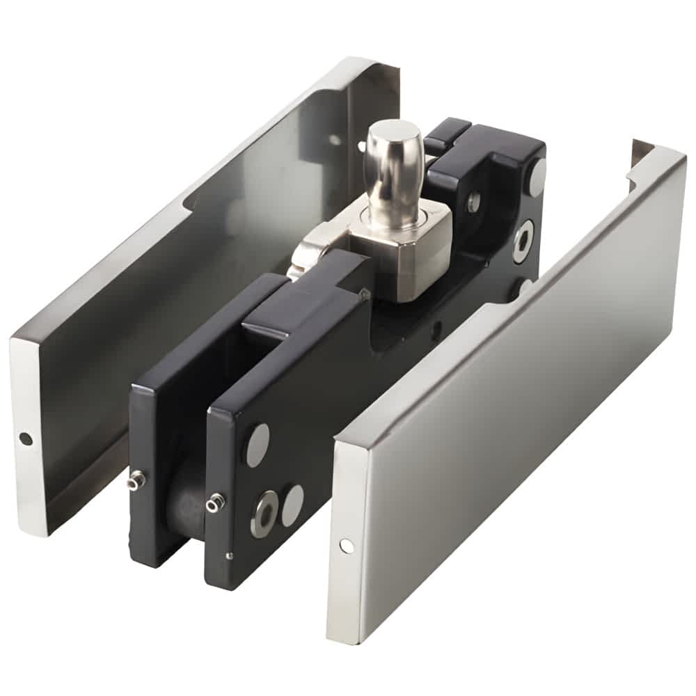 Patch Pivot Set Over Panel Patch Fitting with Pivot & Side Fixing Plate
