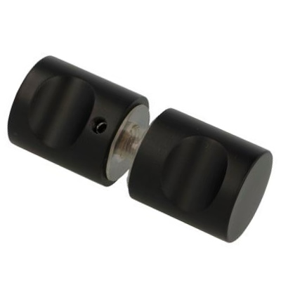 Shower Glass Door Knob - Matt Black