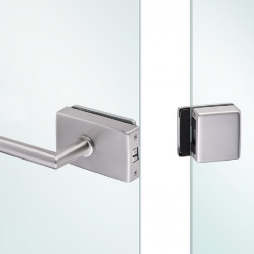 Glass Door Lock / Latch with Magnetic Latch Fuction