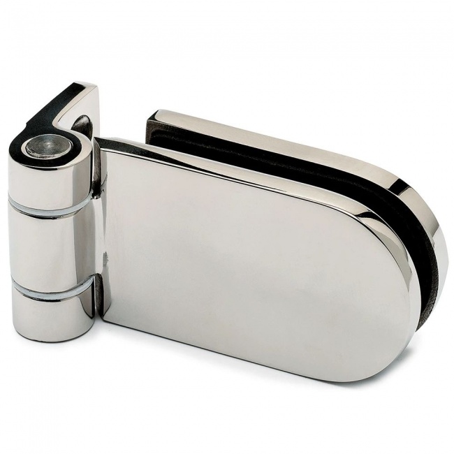 Wall-to-Glass Stainless Steel Door Hinge