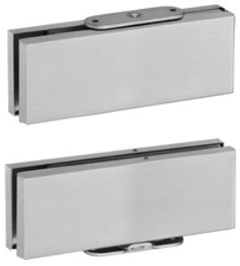 Pivot Patch Fitting Set with Adjustable Spring Closing Force