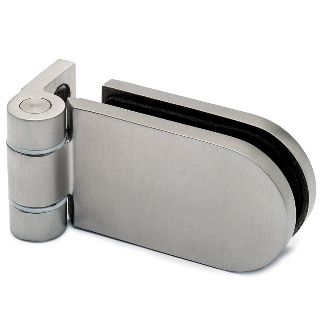 Wall-to-Glass Stainless Steel Door Hinge