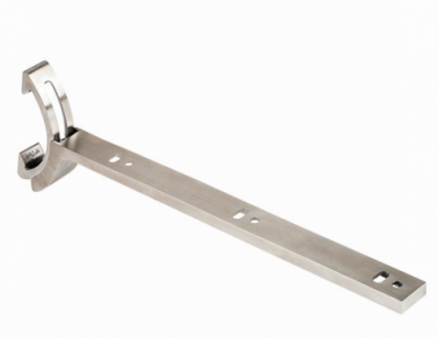 Stainless Steel Shelf Support for Sloping Wall