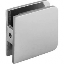 Square Wall to Glass Clip with Rounded Corner