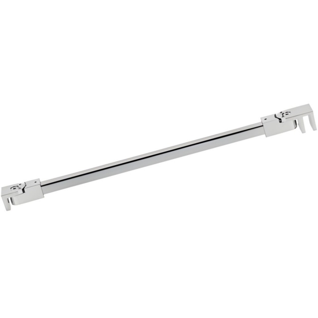 Square Wall-to-Glass Bracing Bar with Angle-Adjustable Bracket