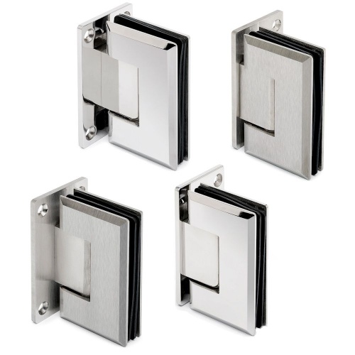 Stainless Steel Glass Door Hinge - Wall Mounted