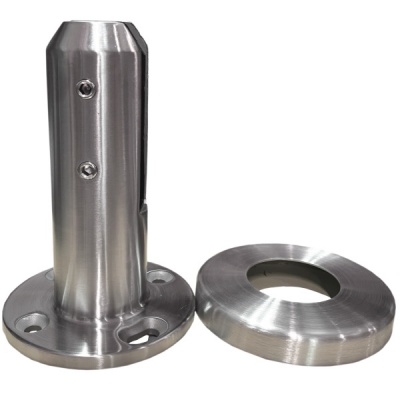 Stainless Steel Base Spigot for 12 - 17.52mm Glass