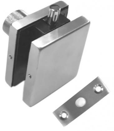 Thumb Turn Patch Lock for Glass Door