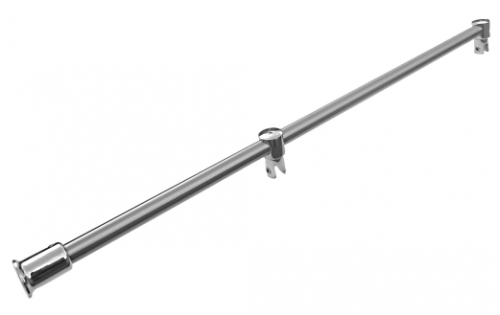 Wall to Glass Shower Screen Support Bar with Adjustable Centre Bracket