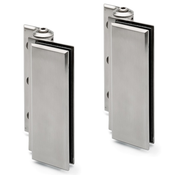 Wall Mounted Hydraulic Glass Door Hinge Set