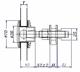 Point Fixing Bolts KH-ST01